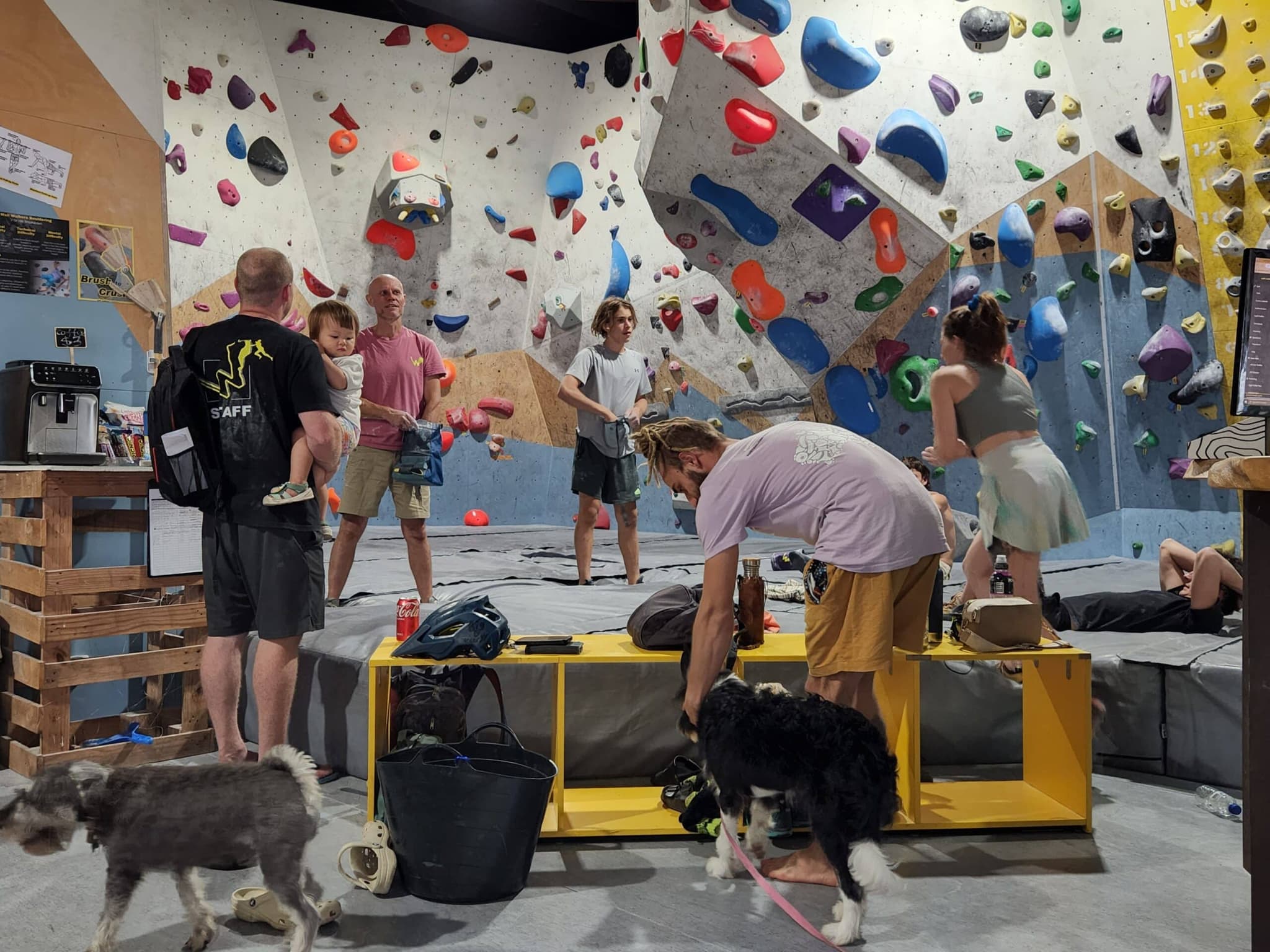 Community climbing session