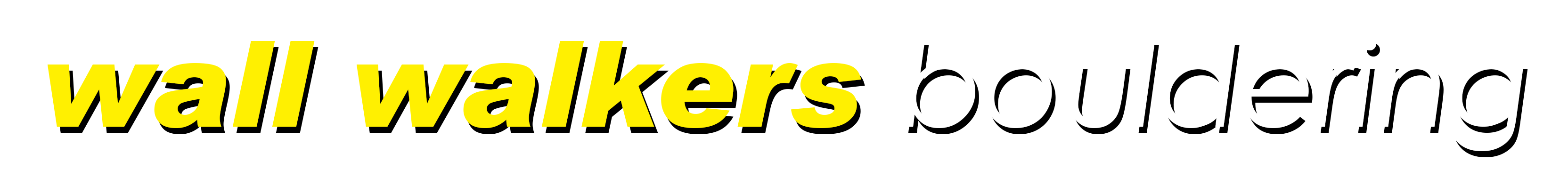 Wall Walkers Bouldering logo