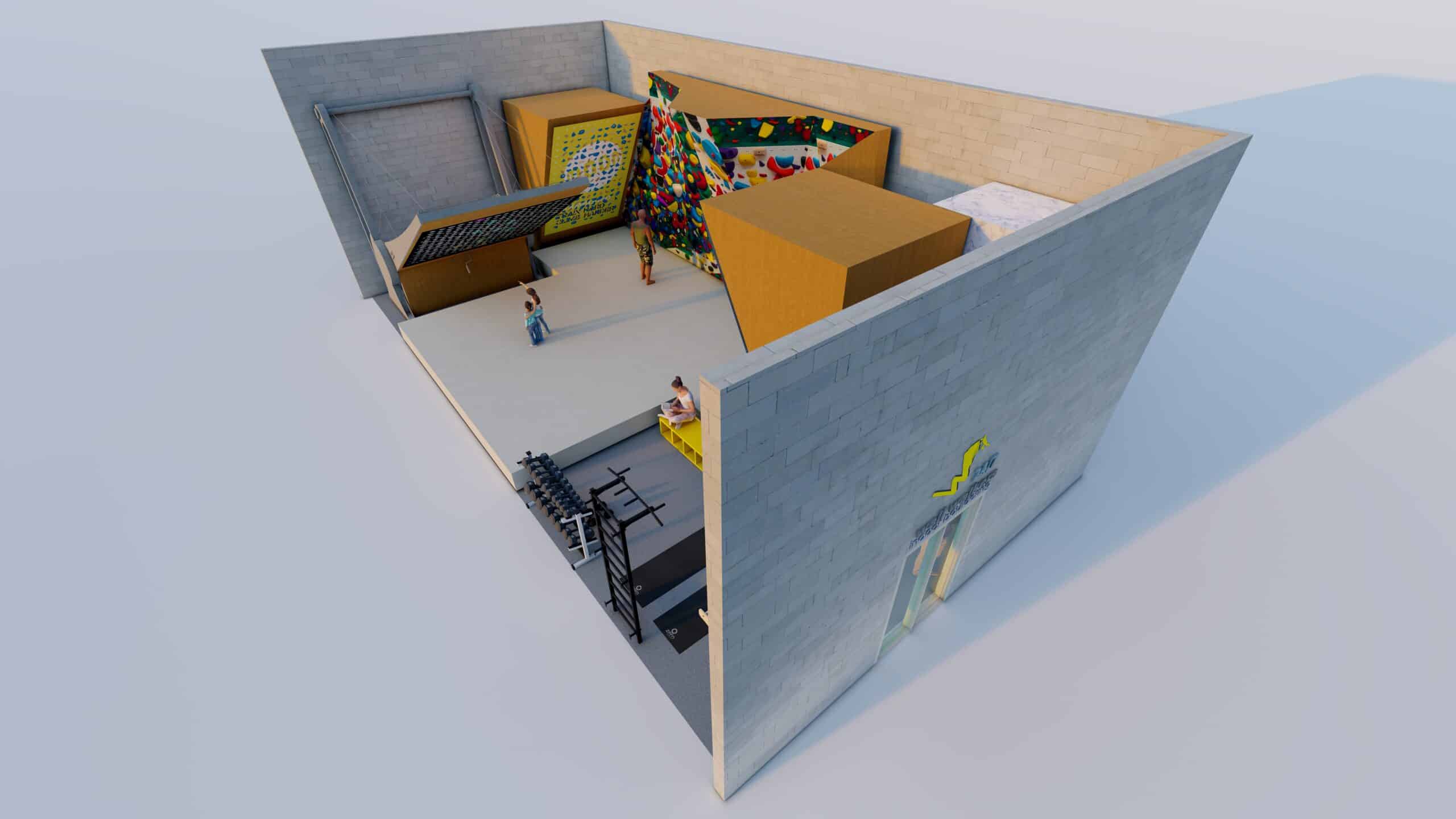 Wall Walkers Bouldering facility concept 5