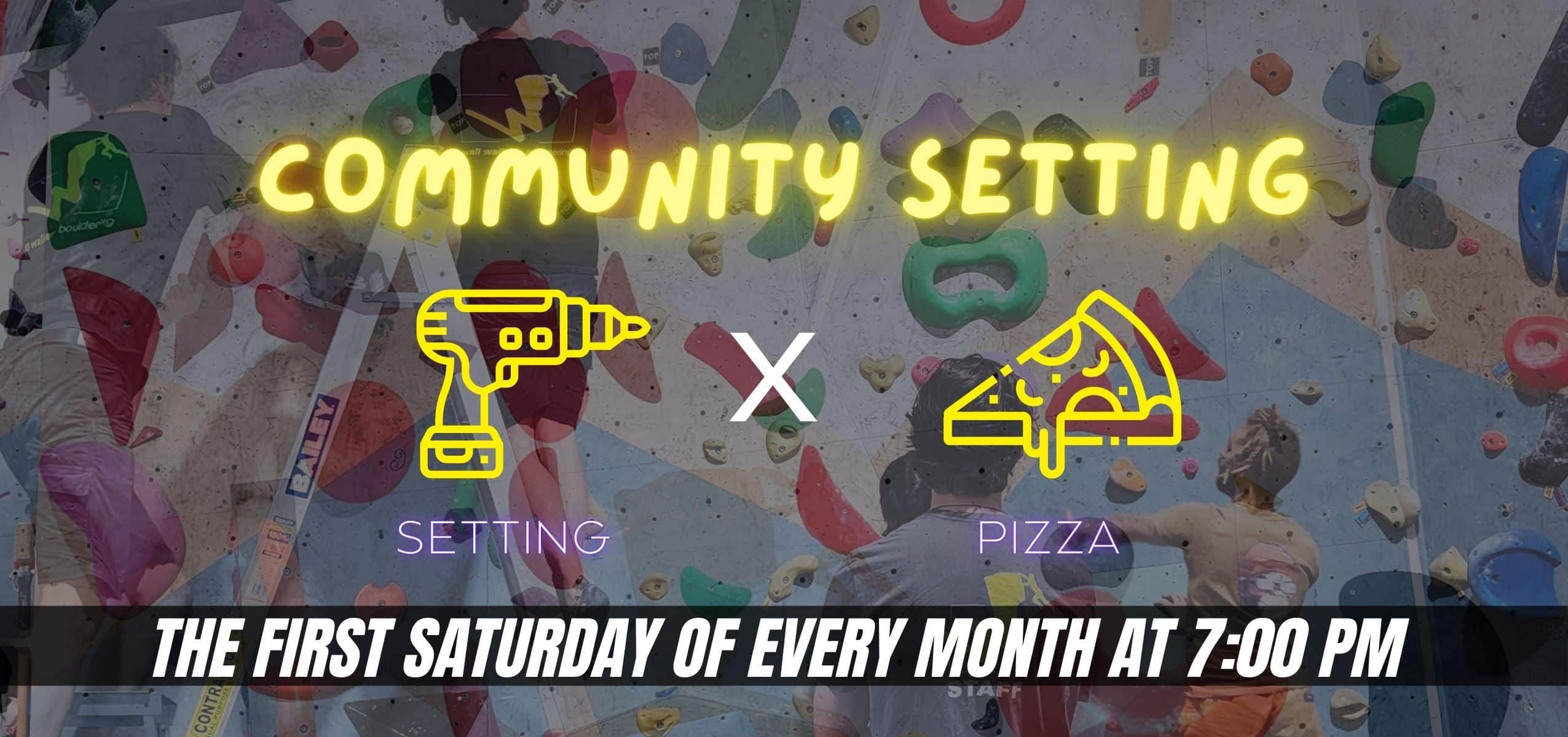 Members community set the 1st Saturday night of each month